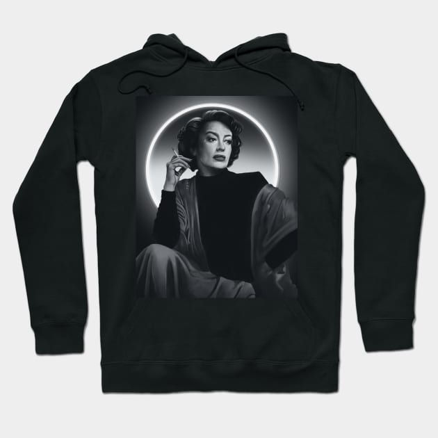 Joan Crawford (ver 1.) Hoodie by CherrySketch